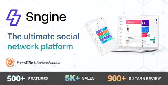 Sngine v4.4.1 Nulled – The Ultimate PHP Social Network Platform Script